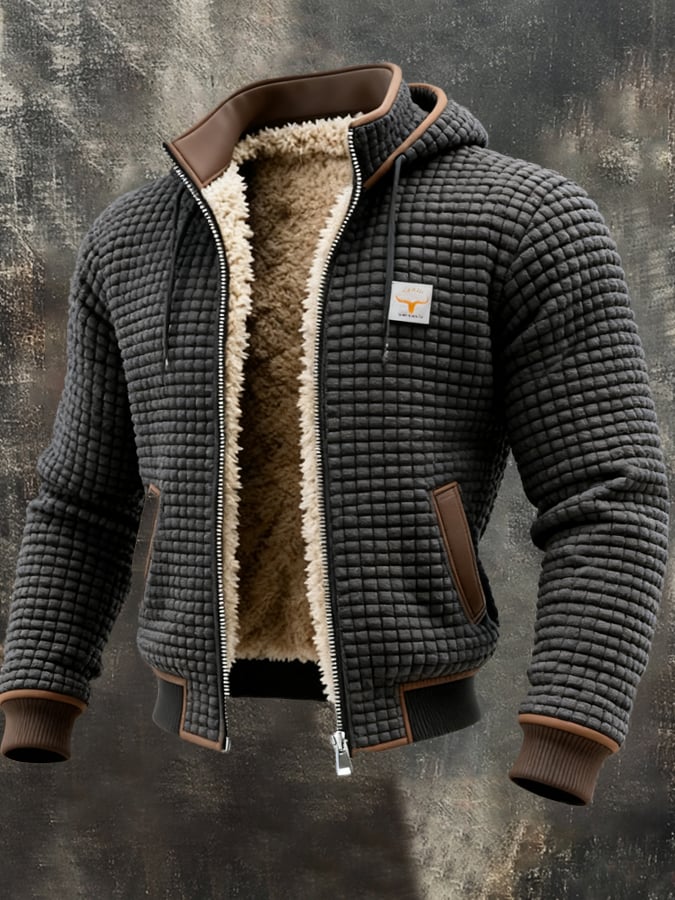 KINGSLEY AND ROW LONDON™ | Quilted Winter Jacket with Cozy Sherpa Lining