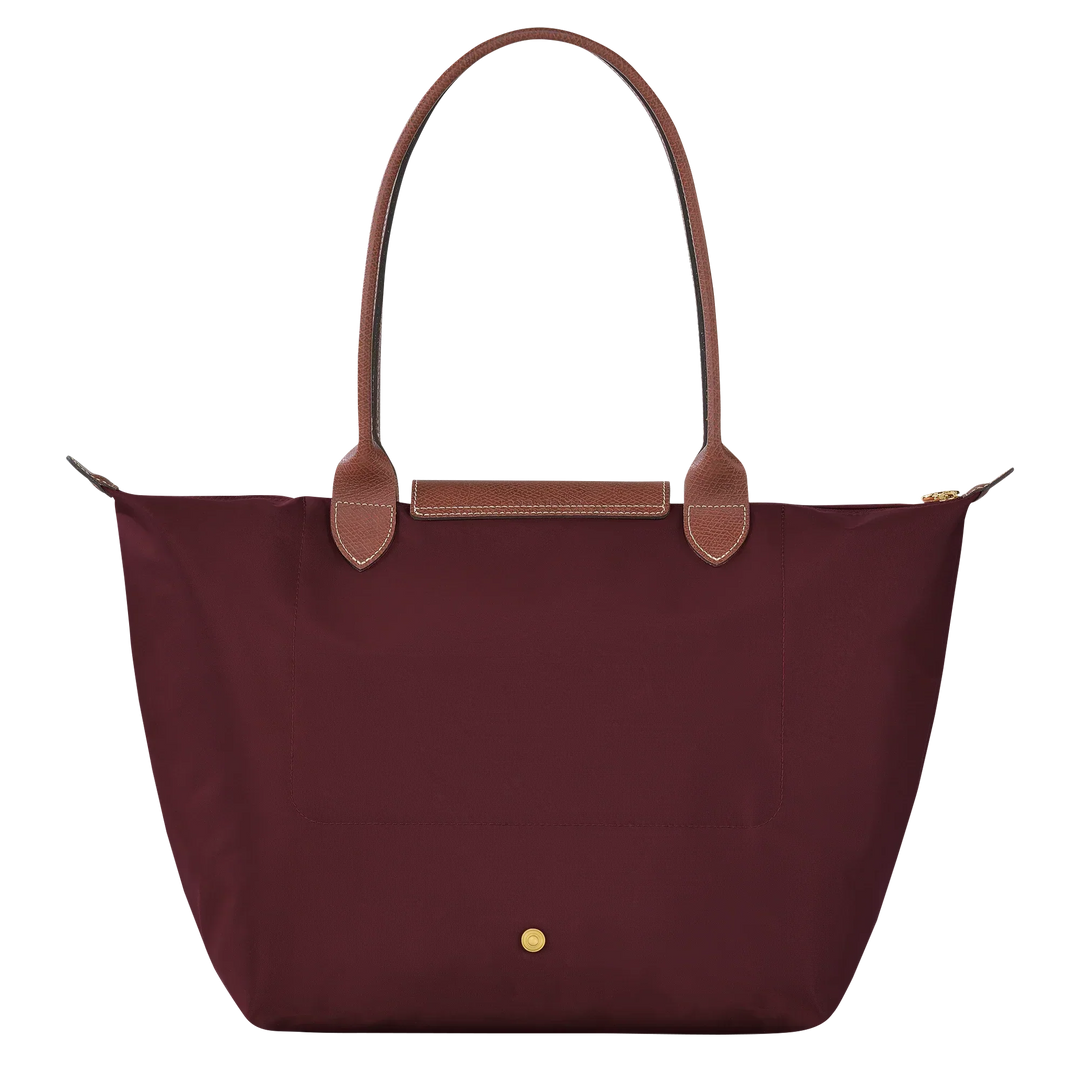 Longchamp - Large Le Pliage Tote, Burgundy | Last Day 60% Off