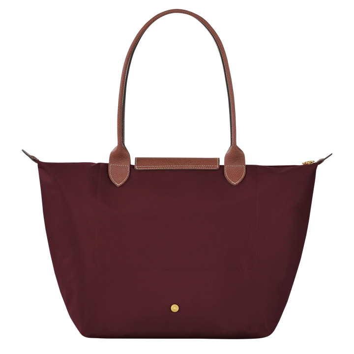 Longchamp - Large Le Pliage Tote, Burgundy | Last Day 60% Off