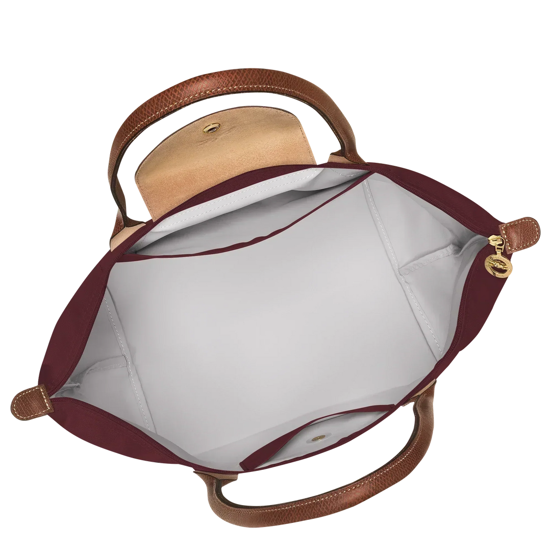 Longchamp - Large Le Pliage Tote, Burgundy | Last Day 60% Off