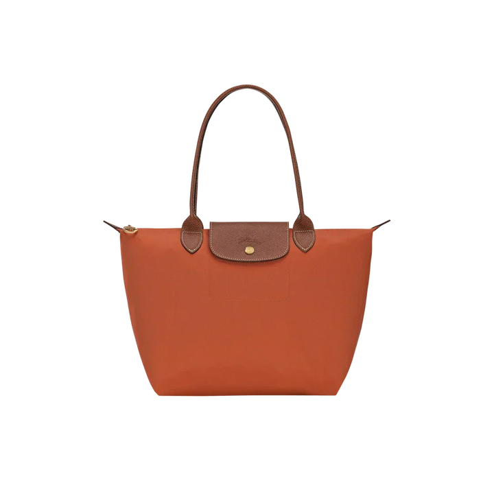 Longchamp - Large Le Pliage Tote, Brick | Last Day 60% Off