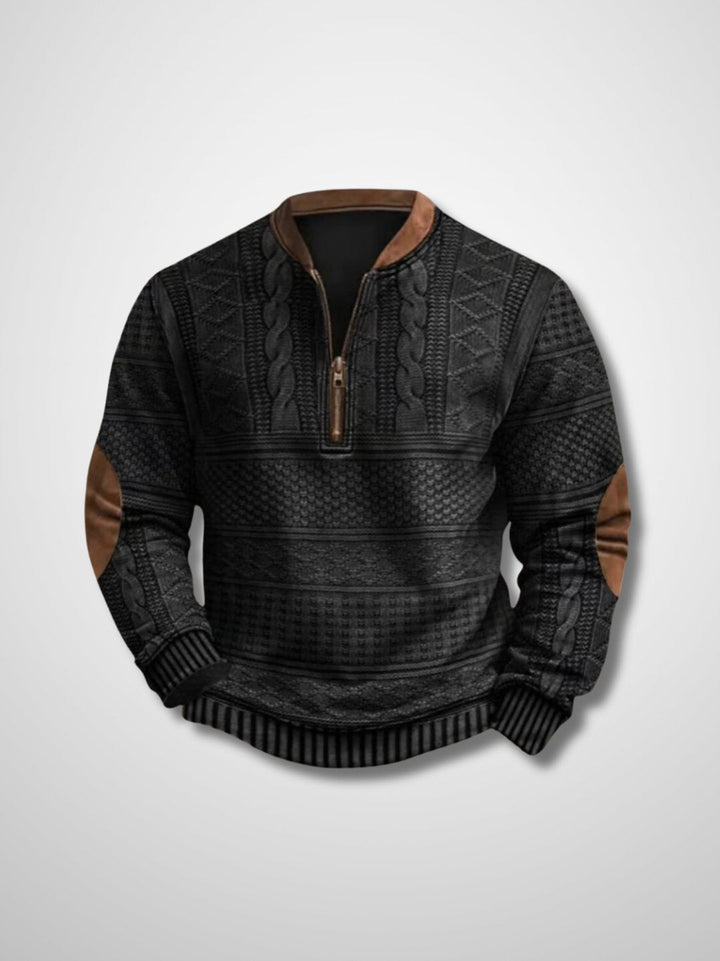Wolf - Premium Zip-Up Sweater
