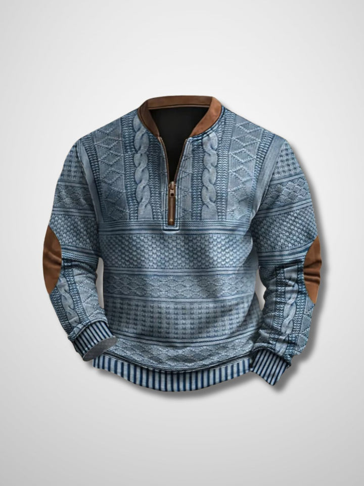 Wolf - Premium Zip-Up Sweater